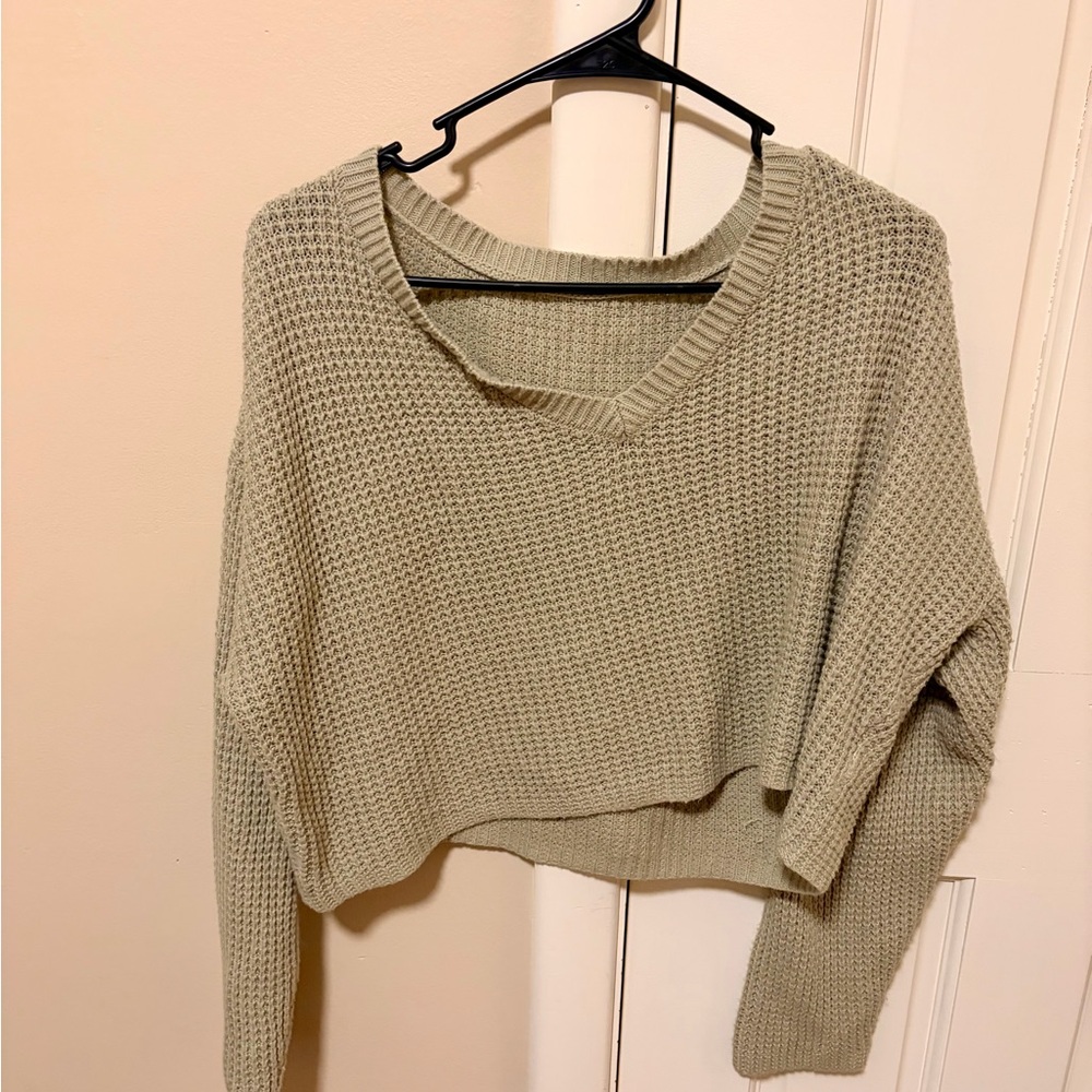 Women's sage green Sweater